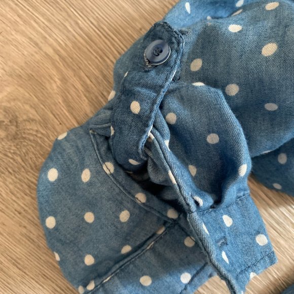 shirts pola-dot bleue/white - Picture 3 of 4